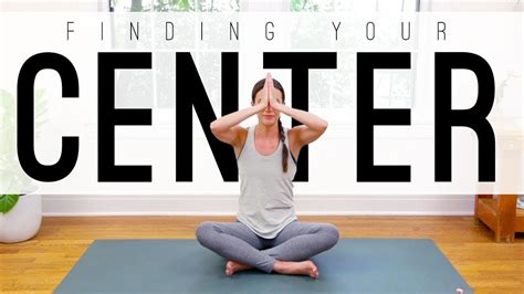 center yoga with adriene